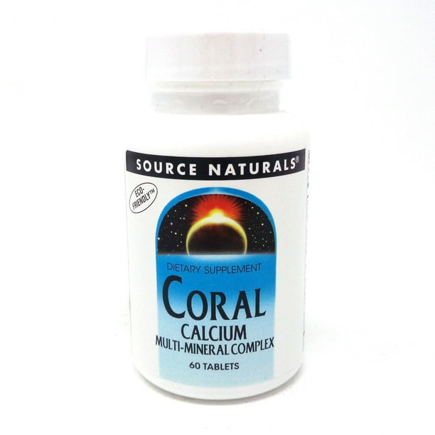 Source Naturals Coral Calcium Multi Mineral Complex 60 Tablets