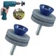 thumbnail image 1 of 2 afiladores de cuchillas para cortacésped de doble capa, afilador de cuchillas para cortacésped resistente al desgaste adecuado para la mayoría de taladros eléctricos o taladros manuales, 1 of 5