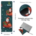thumbnail image 4 of Christmas Yoga Mat Towel with Storage Bag, 72.8"x26.8", Suitable for Yoga, Pilates, Fitness, etc. - Yoga Mat Towel， Yoga Blanket， Yoga Towel, 4 of 6