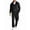 Black, variant on COOFANDY Velvet Tracksuit Men Sweatshirt Men Casual Shirt 2 Piece Jogging Suits