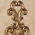 thumbnail image 4 of Asciano Classic Metal Wall Sconce Pair, Includes Clear Glass Hurricanes, Aged Gold Finish, 4 of 5