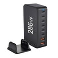 thumbnail image 2 of Cargador tipo C de 268 W y 100 W con concentrador de 8 puertos y estación de carga multiusb PD de carga rápida, 2 of 6