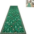 thumbnail image 4 of Christmas Deer Santa Long Rug — Festive Soft & Washable Holiday Carpet Cozy Santa Christmas Trees and Snowflakes Holiday Runner Rug for Kitchens Hallways Entryways and Valentines Decor, 4 of 8