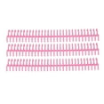 thumbnail image 1 of Outil de Reliure Papier, Réutilisable Antirouille et Anticorrosion Diamètre Intérieur 22mm PP Résistant à l'Usure Reliure Feuille Libre Colonne Vertébrale 10 Pcs pour Magasin Rose, 1 of 8