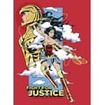 thumbnail image 2 of Men's Wonder Woman 1984 Fight for Justice  Sweatshirt Red X Large, 2 of 4