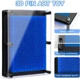 thumbnail image 3 of ZHAOCHENG 3DPinArtToy,PinArtBoardPinArtJuguete para niños, juguetes sensoriales para 3,4,5,6,7,8,9,10 años en adelanteNiñosNiñosNiñas,juguetes para niños pequeñosRegalos de cumpleañosBebé niñaNiñoRega, 3 of 5