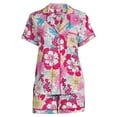 thumbnail image 5 of Secret Treasures Women's and Women's Plus Size Top and Shorts Pajama Set, 2-Piece, 5 of 5
