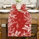 thumbnail image 1 of Mantel navideño con copos de nieve, mantel rojo con copos de nieve, mantel rectangular, regalo navideño, paño para quitar el polvo, para restaurante, fiesta., 1 of 5