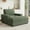 Green, variant on Christopher Knight Home 42.8" Oversized Chaise Lounge Chair with Storage Ottoman, USB Port & Cup Holders, Gray