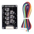 thumbnail image 2 of Battery Balancer Board, High Efficiency Inductive Active Equalizer 2.0V-4.5V Low Resistance MOS with Balance Indicator for Ternary Iron Lithium Batteries 7S,8S,9S,10S,11S, 2 of 7