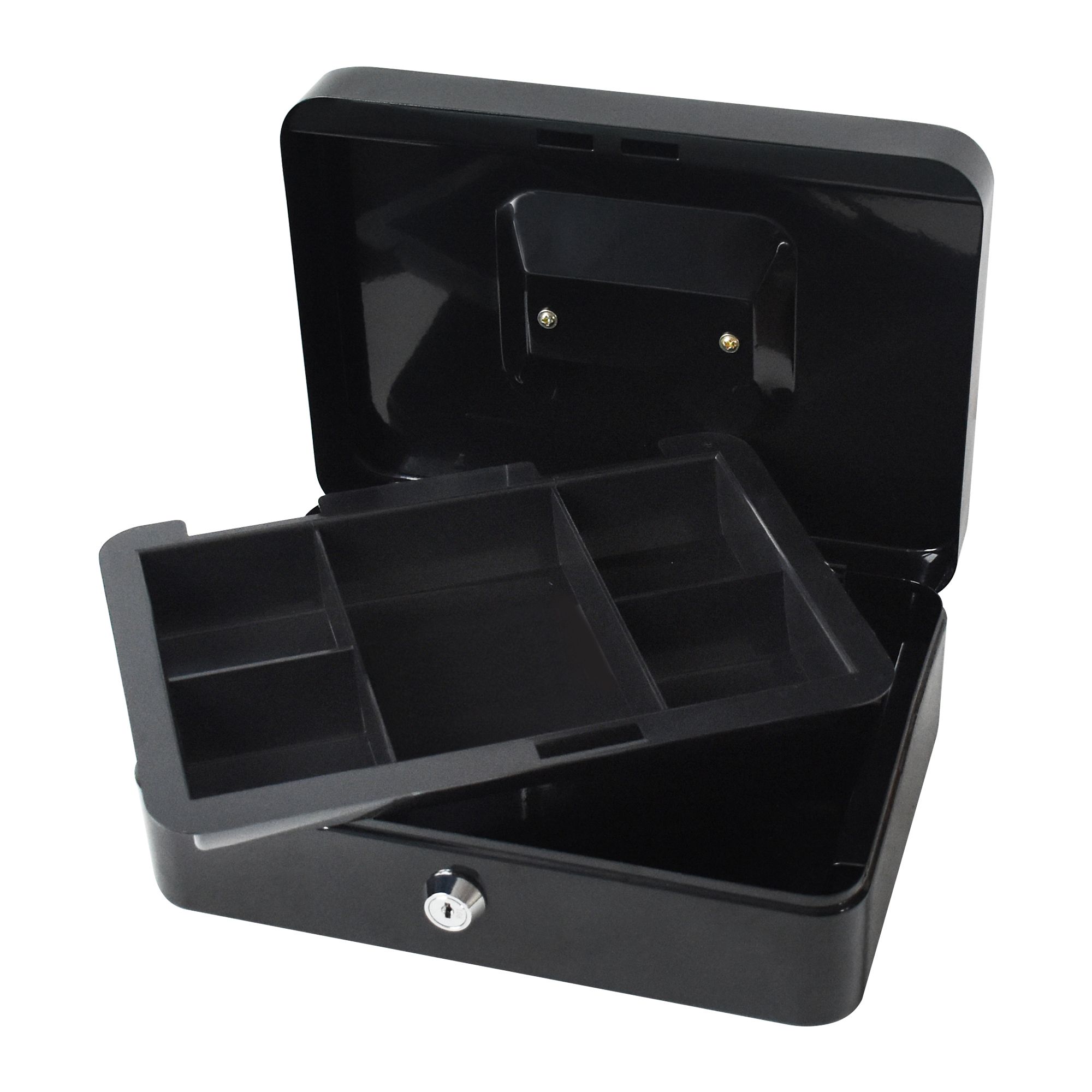 Pen+Gear 10 Inch Metal Cash Box with Key Lock photo 4