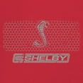 thumbnail image 3 of Shelby Logo Honeycomb Grille Long Sleeve T-shirt Mustang Cobra GT Muscle Car GT500 GT350 Performance Powered by Ford, 3 of 7