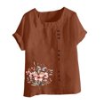 thumbnail image 4 of My Orders Cute Summer Tops for Women, Womens Blouses Dressy Casual Plus Size Summer Graphic Tees for Women 2025 Cute White Crop Tops for Women Try Before You Buy, 4 of 4