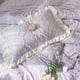 thumbnail image 3 of Juego de cama suave Juego de cama de tela cepillada Juego de cama suave con decoración de encaje Tela cepillada amigable con la piel Suministros de cama de princesa ANGGREK  Otros, 3 of 5