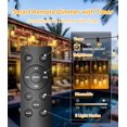 thumbnail image 3 of Luces de Cuerda para Exterior TBOSW 15 Bombillas 15m Impermeables con Control Remoto, 3 of 8