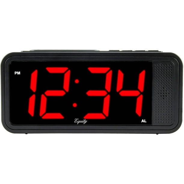 Equity by La Crosse LED Alarm Clocks, 75907