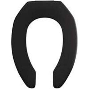 1955CT-047 Toilet Seat Elong Plastic - Black