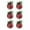 Multicolor 4, variant on Christmas Ball Plaid Christmas Tree Decoration Knitted Needle Fabric Wrap Ball Shatterproof Christmas Ornaments Set Decorations for Xmas Tree Balls 2.3x2.3x2.3in