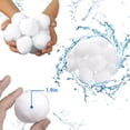 thumbnail image 4 of Bolas filtrantes para piscina de 1,5 libras, medios filtrantes para filtros de arena para piscinas (equivale a 50 libras de arena filtrante para piscinas), blanco, 4 of 5