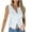 White-04, variant on Mittory Womens Button Down Tank Tops Summer Sleeveless Vest Tops Trendy Ribbed Fitted Going Out Shirts