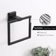 thumbnail image 4 of Black Toallero de baño, toallero de montaje en pared, acero inoxidable Sus304, acabado en negro mate, A2480dg-bk, 4 of 5