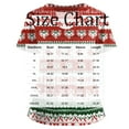 thumbnail image 4 of Garbnen Scrub Tops Women Stretchy Merry Christmas Scrub Tops Women Short Sleeve V Neck Snowman Print Nurse Working Uniforms with Pockets, 4 of 6