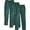 Dark Green, variant on Mens Hop Pants Casual Solid Color Track Lace Up Workout Pants With Pocket 3 Pcs