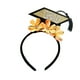 thumbnail image 2 of Diadema de graduación para mujer | Tocado floral con gorra de doctorado | Lindo accesorio fotográfico de la ceremonia del doctorado | Tela ligera | Graduación universitaria y accesorio de fiesta, 2 of 6