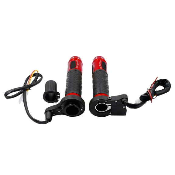 FRCOLOR Grips Motorcycle Electric Handle Heated Grip Handlebar Child 16.4X8.3CM Red