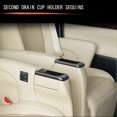thumbnail image 5 of For ToyotaMiddle Row Seats Water Cup Holder Trim,Carbon Fiber, 5 of 5