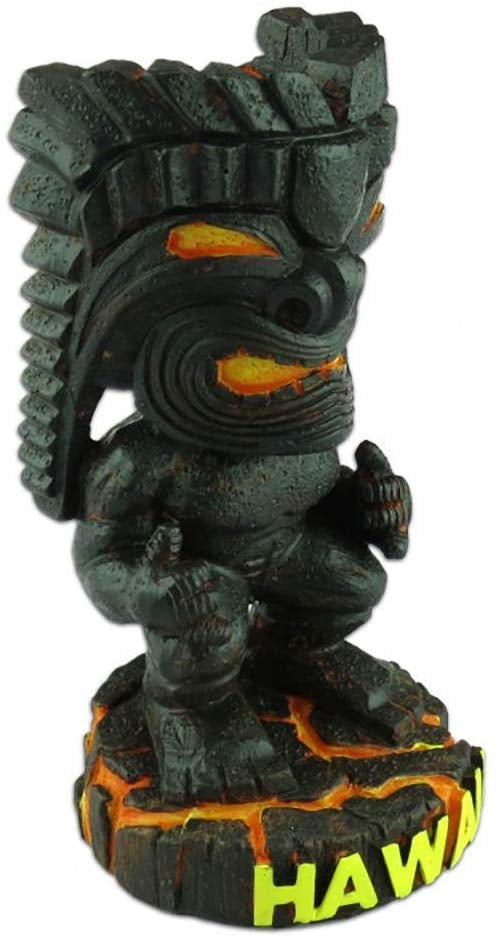 KC Hawaii 4.75 inch Lava Tiki Figurine Shaka
