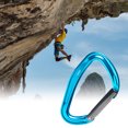 thumbnail image 4 of Eigraketly Accesorio de mosquetón de escalada, Clip de montañismo, equipo de bloqueo de seguridad profesional fiable, bloqueo de seguridad para Escalada, 4 of 6