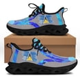 thumbnail image 1 of Zapatos planos con cordones y estampado de Santa Lucía para mujer, de verano, de malla transpirable, personalizados, nacionales, para pisos ligeros., 1 of 6
