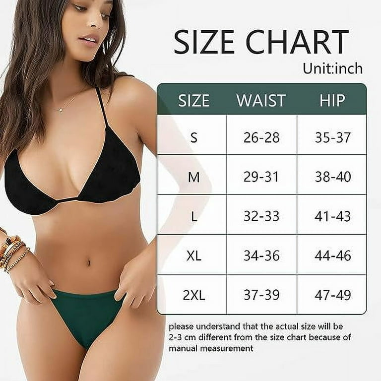 Levao Women's Bikini Panties Seamless Stretch Sexy Underwear of Ladies  Multi-Color 6 Pack (6 Pack Black, S) : : Clothing, Shoes &  Accessories