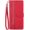 Red, variant on Zipper Storage Design Wallet Case for Samsung Galaxy A22 4G (Not 5G), Skin Friendly Feel Leather Case with Magnetic Clasp and Muliti-Card Slots Holster for Samsung Galaxy A22 4G,SZY Red