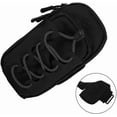 thumbnail image 2 of Motorcycle Front Frame Bag - Waterproof Nylon Battery Cover Storage for Surron & Ultra Bee Electric Dirt Bikes, Ebike Phone & Tool Pouch with Elastic Strap(Black), 2 of 7