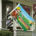 thumbnail image 3 of Curious George Monkey-themed Printed Flag Perfect gift for fans, friends, and family members, and suitable for indoor and outdoor activities, party decorations.16"x24" (40cm×60cm), 3 of 6