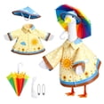 thumbnail image 3 of Umbrella Porch Goose Outfits, Cute Accessory Matching Clothes for 23 Inch Goose Statue, Unique Decor for Yard, Patio and Garden Outdoor Scene, 3 of 9