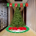 thumbnail image 4 of XWSHYW Productos para Mascotas Gatos Falda de Árbol de Navidad, Suministros de Decoración Navideña, Delantal de Decoración de Árbol de Navidad con Parte Inferior de Árbol Sin Tejido, 4 of 6