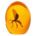 thumbnail image 4 of Prehistoric Mosquito in Amber Replica Resin Dinosaur Collectible 3D Unique Paperweight & Halloween Prop, 4 of 5