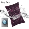 thumbnail image 6 of KLL Snowflakes and Hearts Pillow Covers Envelope Closure,Super Soft and Cozy Fuzzy Fleece Pillow Case Cover 20"x30", 6 of 7