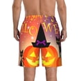 thumbnail image 3 of Kdxio Halloween Pattern Mens Casual Shorts - Drawstring Summer Beach Sports Shorts for Men, 3 of 9