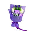 thumbnail image 2 of Flowers for Delivery Prime Preserved Rose Flower Bouquet Eternal Roses Flowers Gift for Women Mom Wife Grandma Valentine's Day Mothers Day Graduation, Purple, 2 of 5