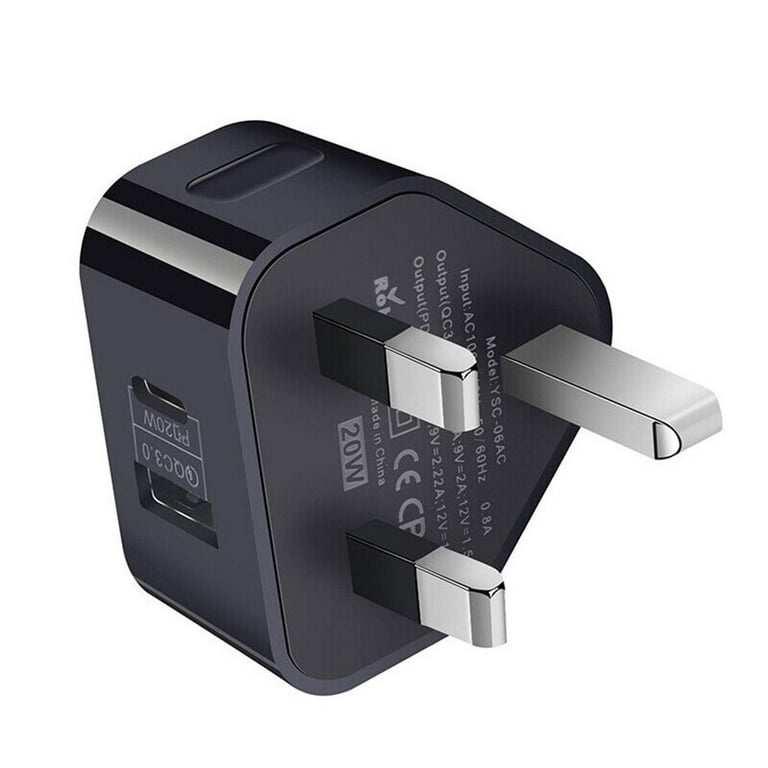 Type-C Plug Quick Charger Fast Charging Charger Head Charger