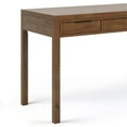 thumbnail image 6 of Urbanpro Contemporary Solid Wood Contemporary 60 " Desk in Medium Saddle Brown, 6 of 7