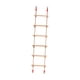 thumbnail image 2 of Escalera de Cuerda de Columpio de Madera, Juego de Escalada para Niños, Escalera Colgante, Escalera de Cuerda de Obstáculos Portátiles, 6 Secciones Pa, 2 of 9