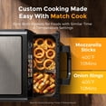 thumbnail image 6 of 10QT Dual Basket Air Fryer Oven, Digital Control, Clear-View Window, Versatile Air Fryer for Roasting, Baking, Reheating Healthy Meals, 6 of 10