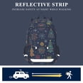 thumbnail image 5 of FORMRS School Backpack 17" Student Travel Bag with Laptop Compartment, Dark Blue Christmas, 5 of 7