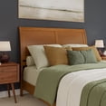 thumbnail image 1 of Portland Queen Sleigh Wood Headboard in Light Toffee, 1 of 8