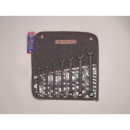 UPC: 0076799007209 | Wright Tool 7 Pc. 12 Pt. Black Combination Wrench Set